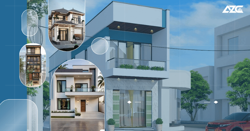 Các mô hình nhà ở dân dụng Tại AZC