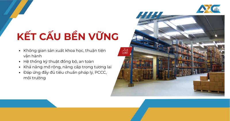 AZC mang đến công trình kết cấu bền vững