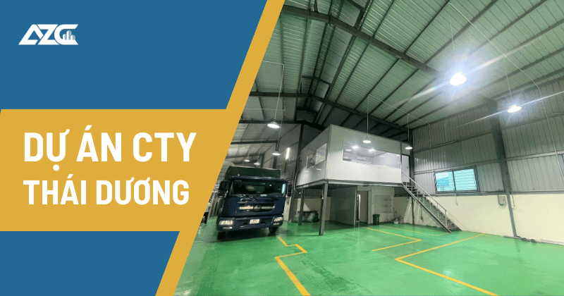 Nhà xưởng AZC do thi công