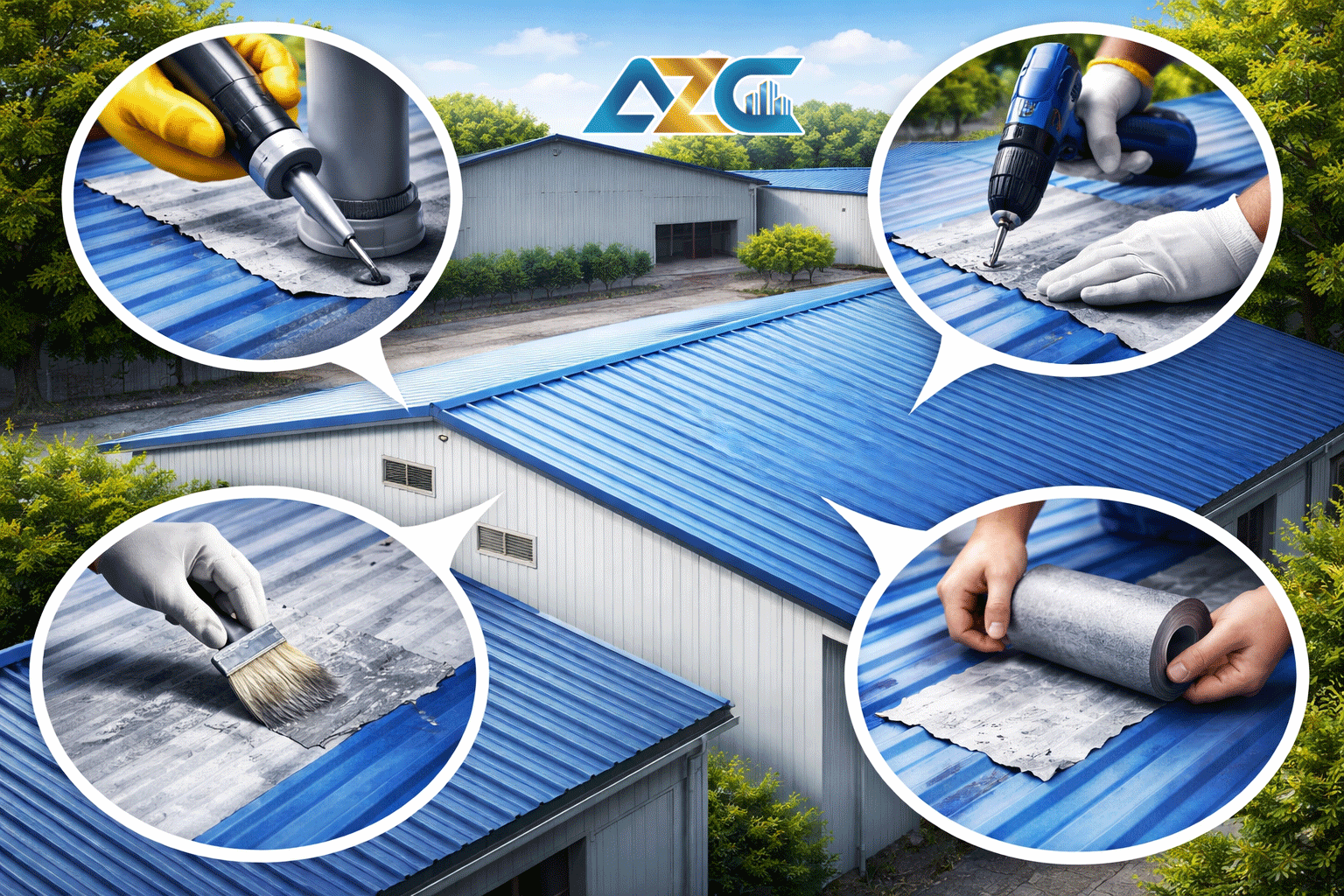 Những Cách Chống Dột Mái Tôn Nhà Xưởng Hiệu Quả Nhất