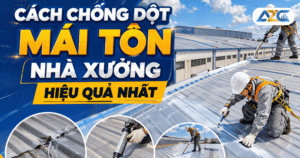 chống dột mái tôn nhà xưởng