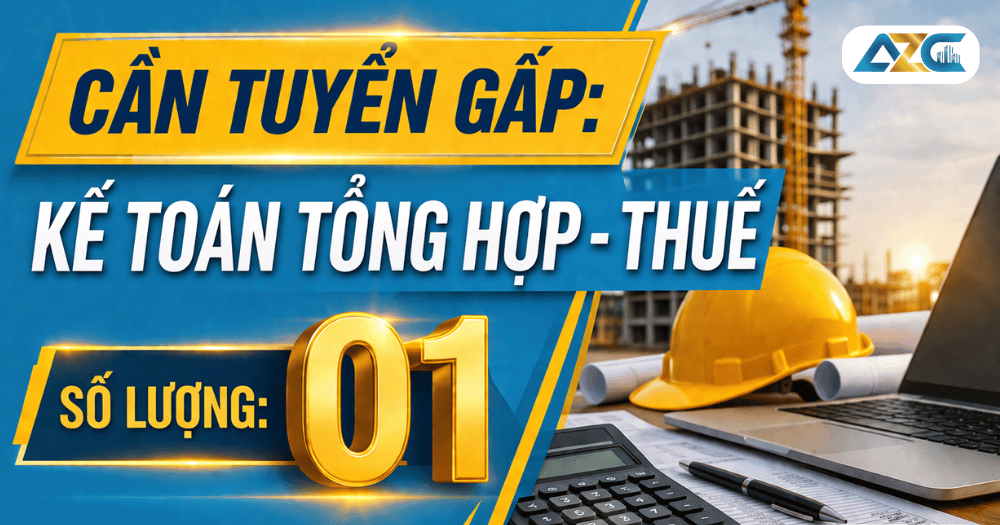 tuyển dụng kế toán tổng hợp, thuế