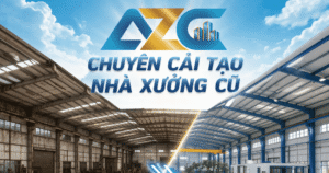 AZC cải tạo nhà xưởng