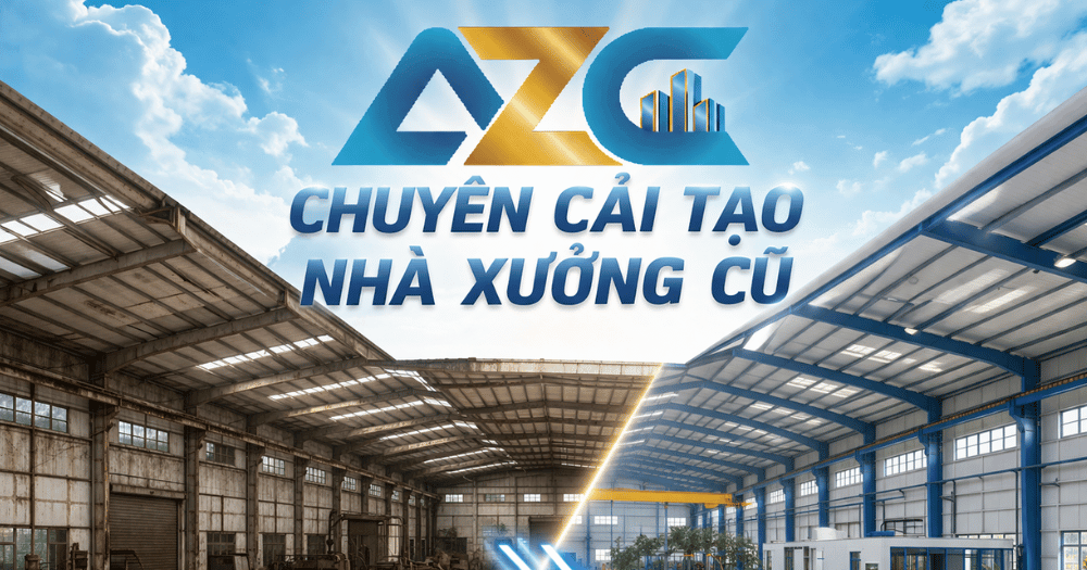 AZC cải tạo nhà xưởng