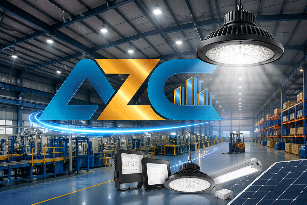 Giải pháp chiếu sáng nhà xưởng hiệu quả từ AZC
