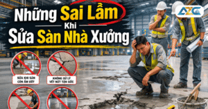 sửa sàn nhà xưởng