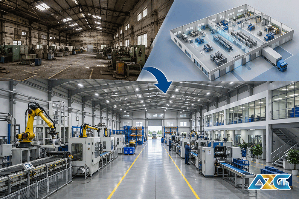 Tối Ưu Công Năng Sử Dụng Nhà Xưởng