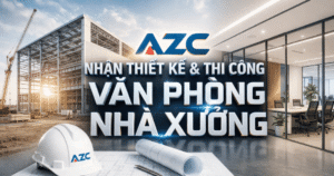 văn phòng trong nhà xưởng